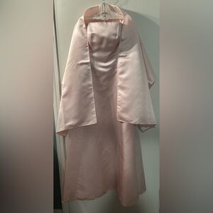 Michaelangelo Soft Pink Women's Cape & Gown Size 12